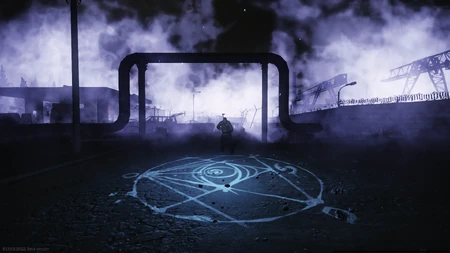 Ritual circle from the 2023 Halloween event