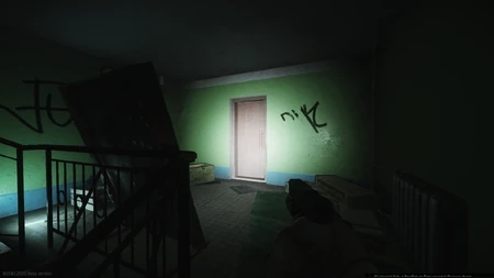 Porte donnant sur la passerelle