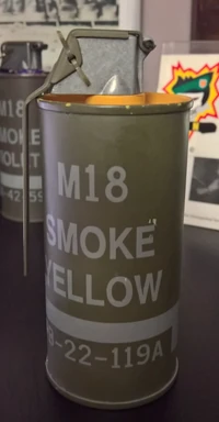 M18 SmokegrenadeYELLOW Upcoming