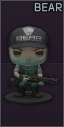BEAR operative figurine icon