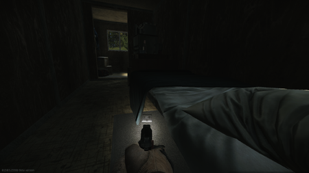 The Docs under the bed of cabin Nr. 3