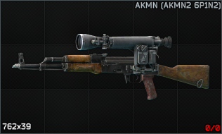 Kalashnikov AKMN 7.62x39 assault rifle