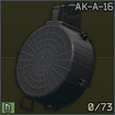 ProMag AK-A-16 73-round 7.62x39 magazine for AKM and compatibles icon.png