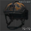 Diamond Age NeoSteel High Cut helmet (Orange Stains) icon