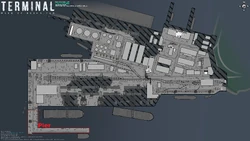 Terminal Pier Map