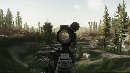 Reticle in use mounted on Aimpoint Standard Spacer
