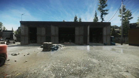 3. The garages