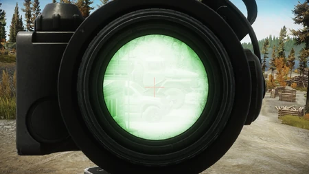Reticle in use (daytime)