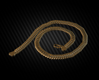 Golden neck chain