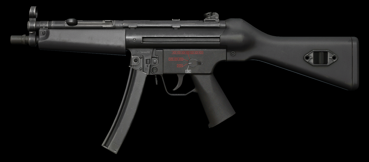 Submachine Gun Mp5