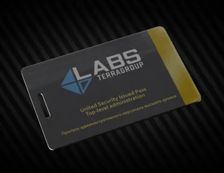 Lab Black keycard ins