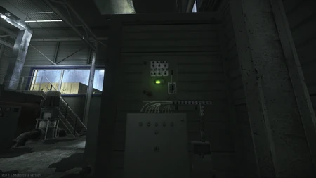 A green light shows when the switch is turned on