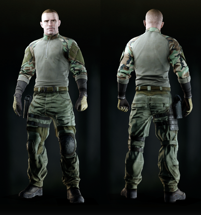 USEC Woodland Infiltrator upper - The Official Escape from