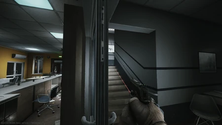 Staircase to the second floor