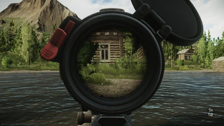 5x magnification in use