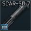 AAC SCAR-SD 51T 7.62x51 flash hider Icon.png