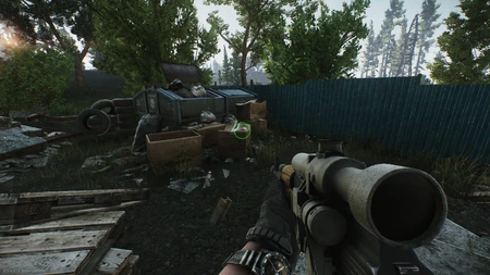 Коробка на которой спавнится ключ