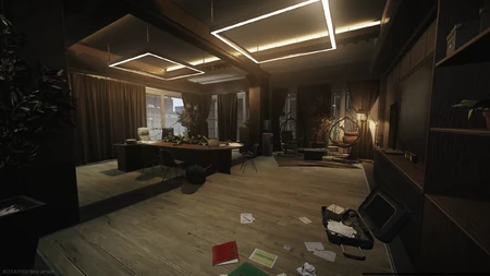 Внутри директорской комнаты