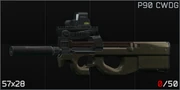 FN P90 5.7x28 submachinegun CWDG