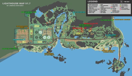 Moto indiqué sur la carte