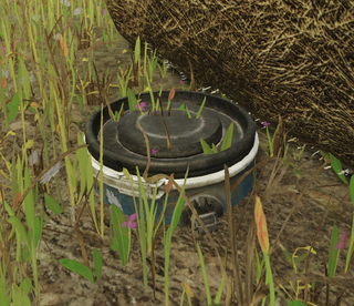 Buried Barrel Cache