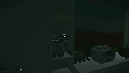 On white shelves, close to the violet and red keycard rooms (R23)