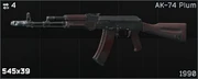 AK-74 Plum Trade