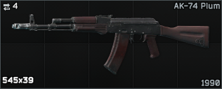 Tarkov Fun Fact - The inventory images for On Sling and On Back in Tarkov  are the same with the AK 74 from Contract Wars, their previous game, and  features the iconic