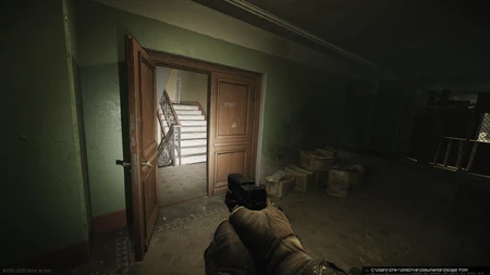 La cage d'escalier ouest