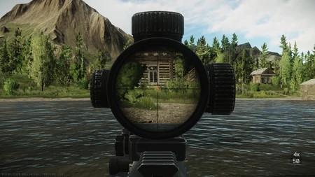 4x magnification in use