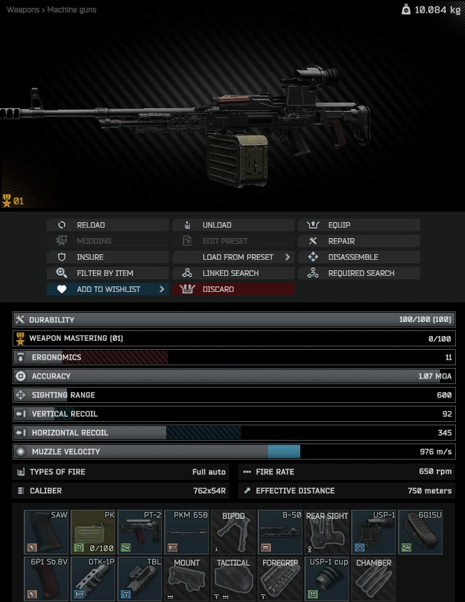 Armurier Partie 25 — Escape from Tarkov Wiki