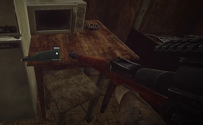 Baraquement du milieu, dans la scierie