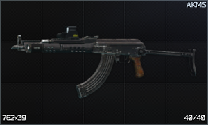 Akms 7 62x39 Assault Rifle The Official Escape From Tarkov Wiki