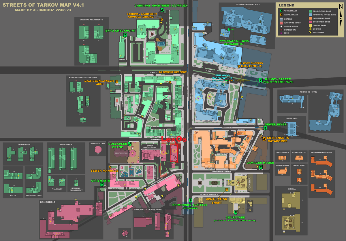 2023 Tarkov chemical part 1 bugged over key 