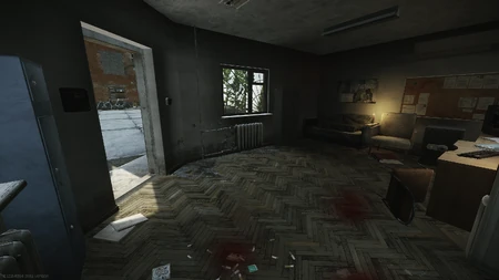 Inside the Building.