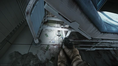 Third spawn under first bed on the left