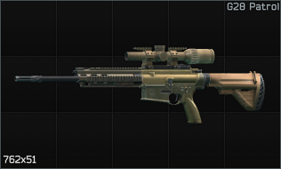 HK G28 7.62x51 marksman rifle - The Official Escape from Tarkov Wiki