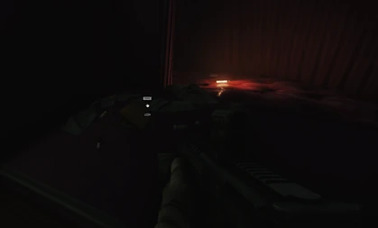 Inside the whale slide, top floor of the toystore in the Klimov Shopping Mall