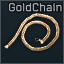 Golden neck chain Icon