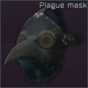 Plague mask icon