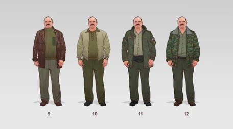 Prapor clothing concept art