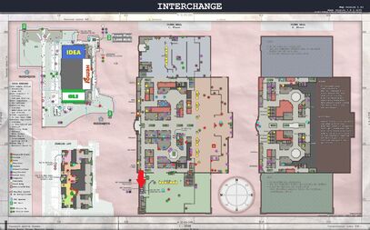 Emplacement du bureau indiqué sur la carte