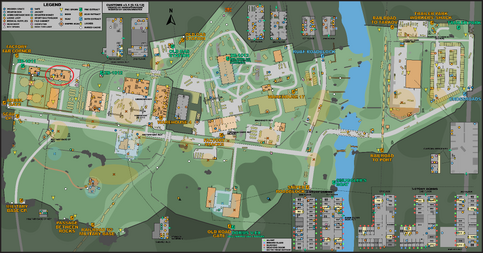 Warehouse #7 marked on map