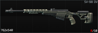 SVDS 7.62x54R sniper rifle - The Official Escape from Tarkov Wiki
