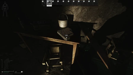 In the west air-raid shelters' table