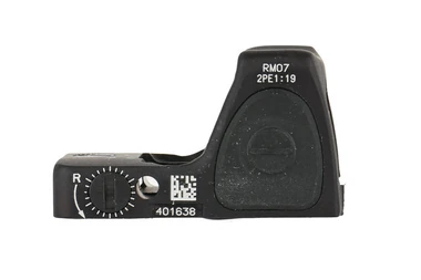 The RM07 RMR, similar to that of the in-game RMR, also featuring the inscription: 2PE1:19