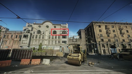 L'appartement depuis l'extérieur