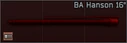 Hanson 16in Icon