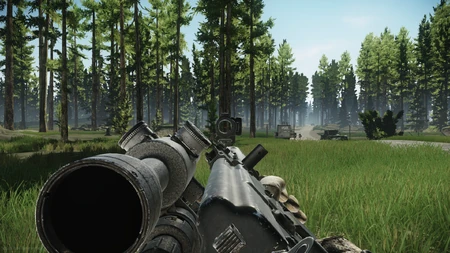 Mount in use with a Aimpoint Micro T-1 reflex sight