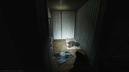 Stashing location in the backroom of the store